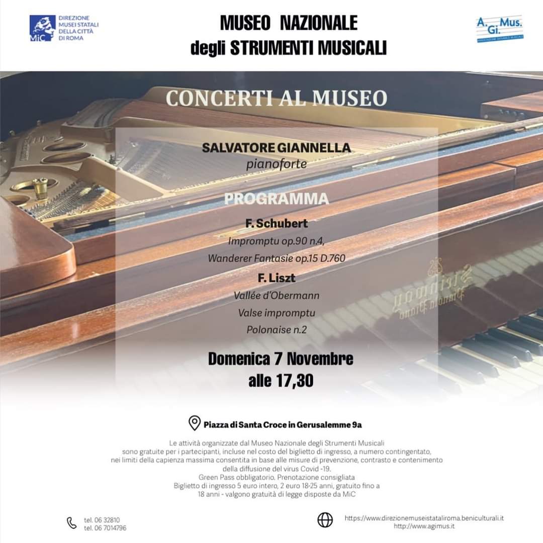 Concerto per pianoforte al Museo